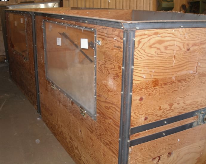 CUSTOM BUILT Wooden Reserve Hoppers,